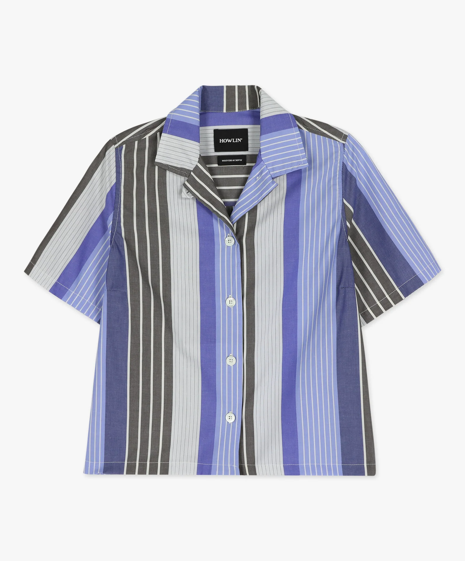 Cocktails For The Girls Please Shirt - Striped Poplin (Women)