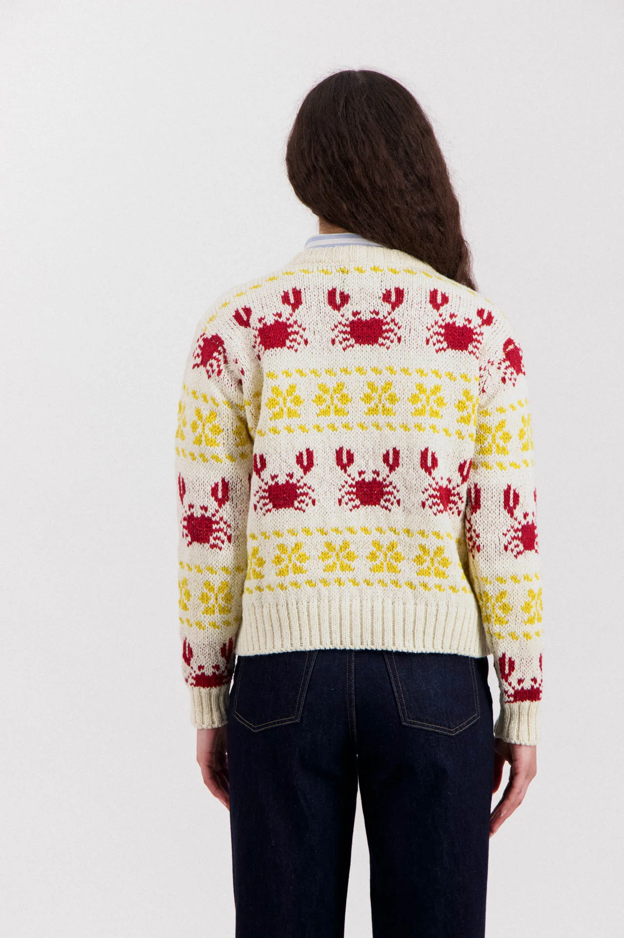 Crabs In Space - Ecru (Women)