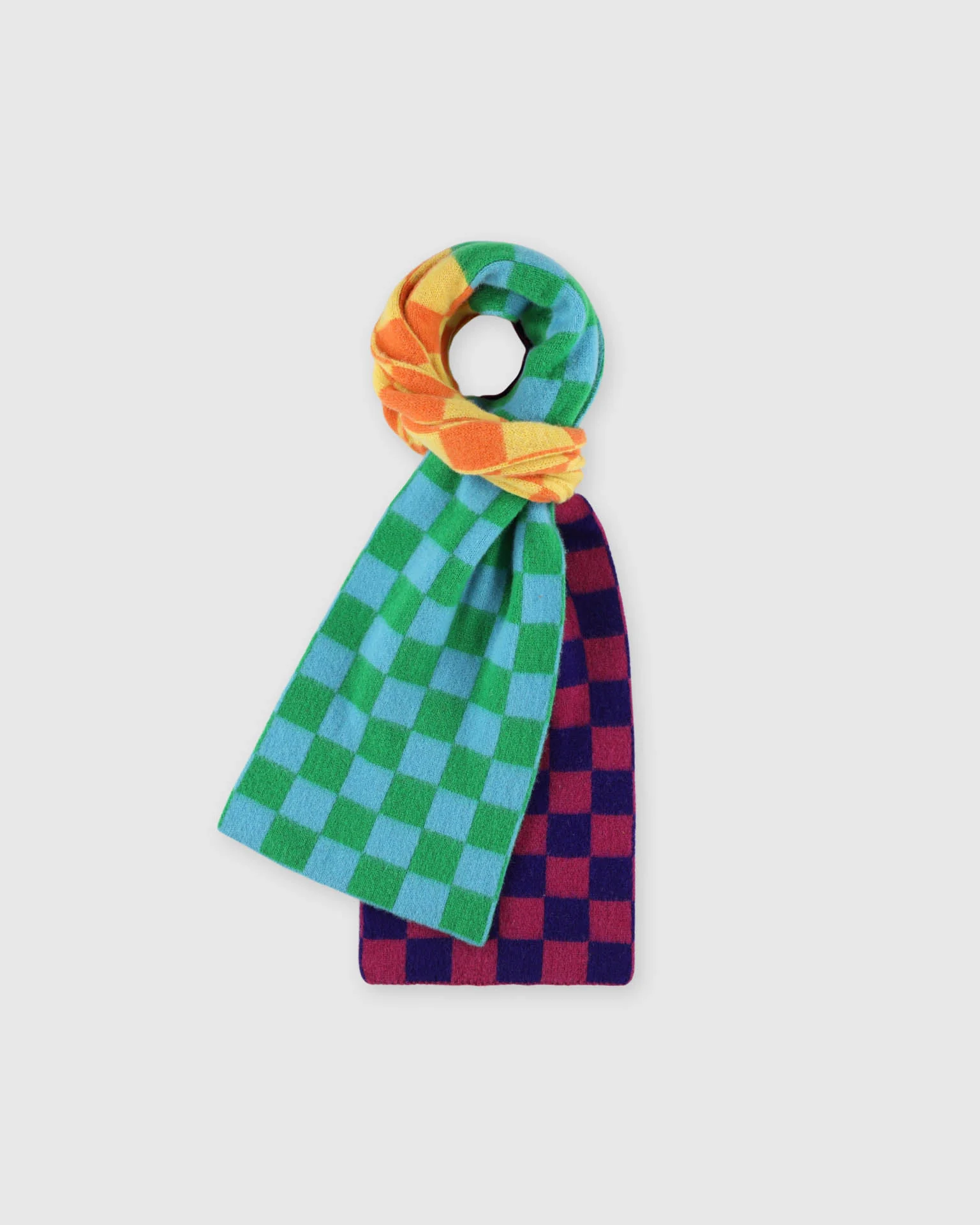 Cosmic Checkerboard Scarf - Astro