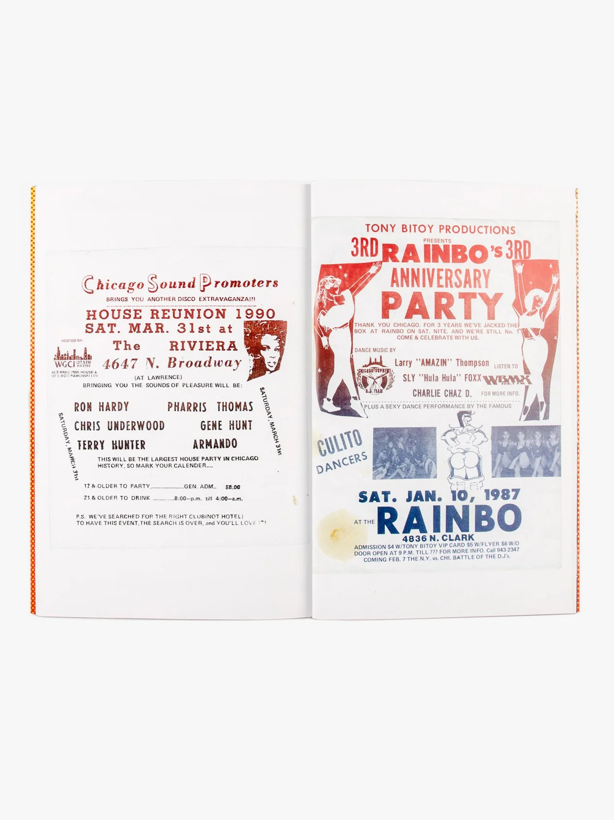 Beyond Heaven : Chicago House Party Flyers, volume II, 1981 - 1992