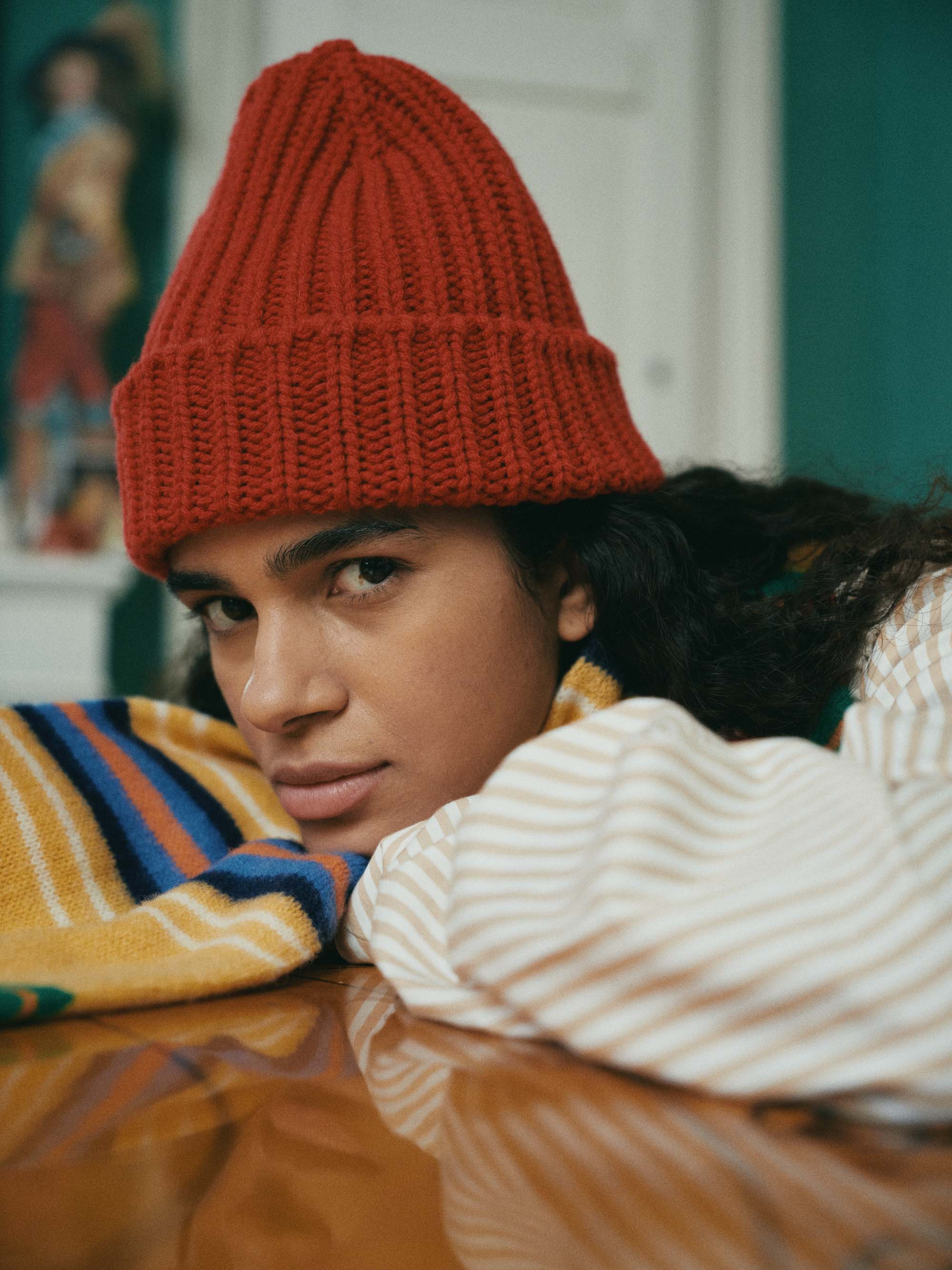 Brain Freezer Hat - Red Fire