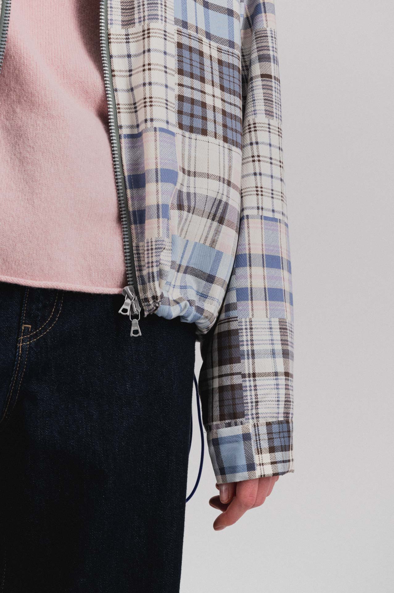 Boxy Swing Jacket For Women - Fantasy - Violet Madras Mix (Women)