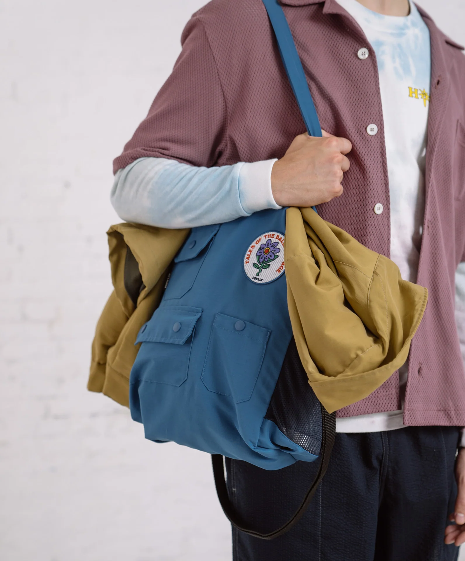 Lonely Ranger Bag - Blue Water Repellent Nylon