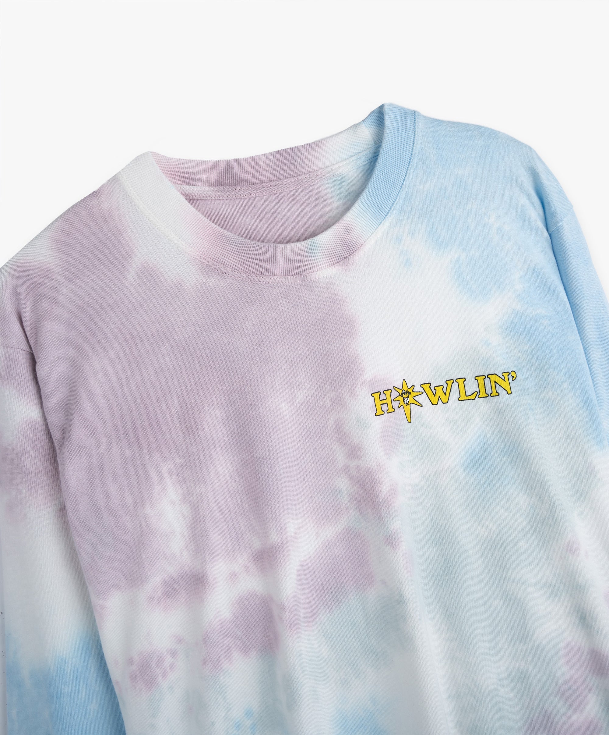 Howlin' Tie Dye T-shirt - Long Sleeve - Summer Mix