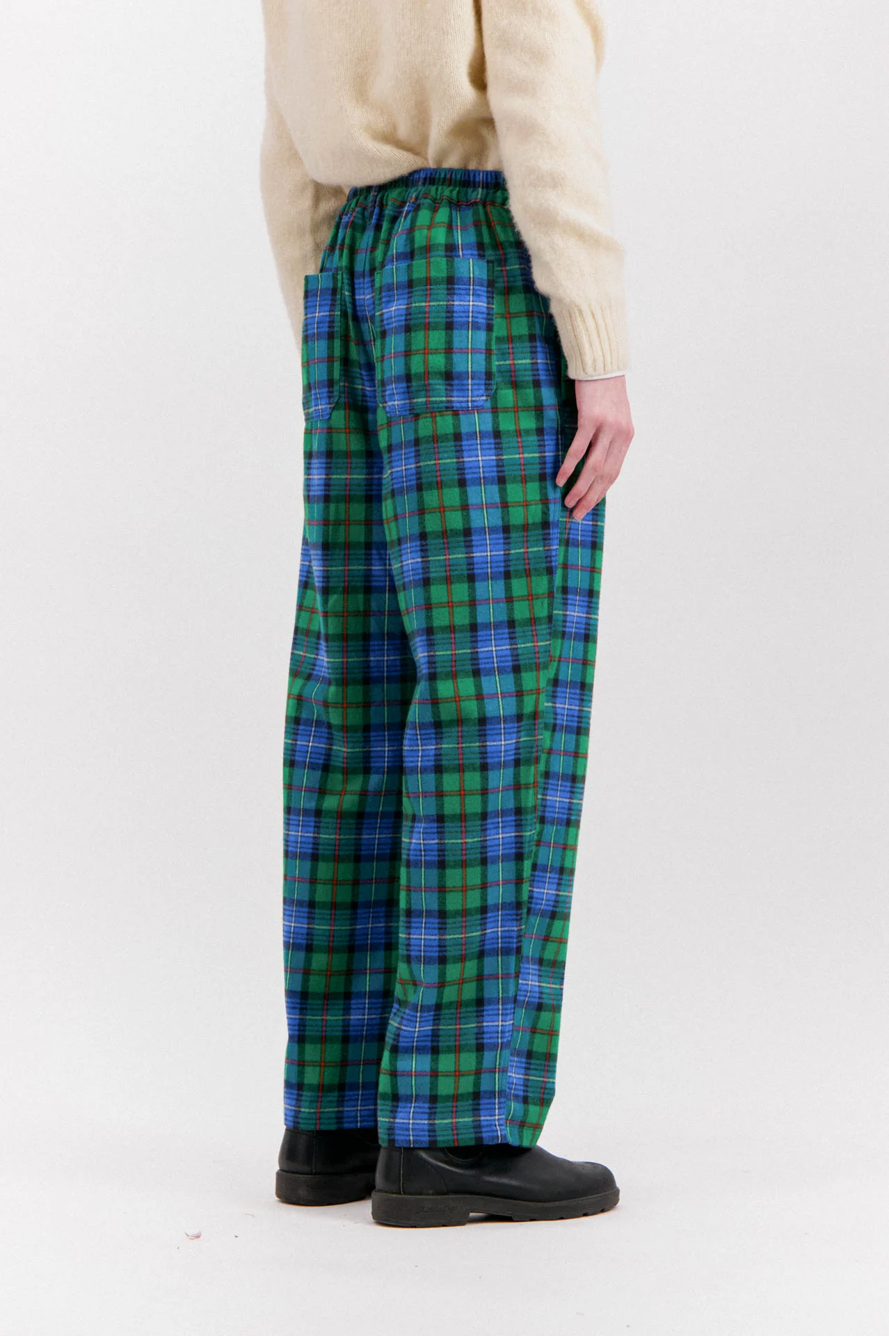 Cosmic Pants - Tartan - Blue
