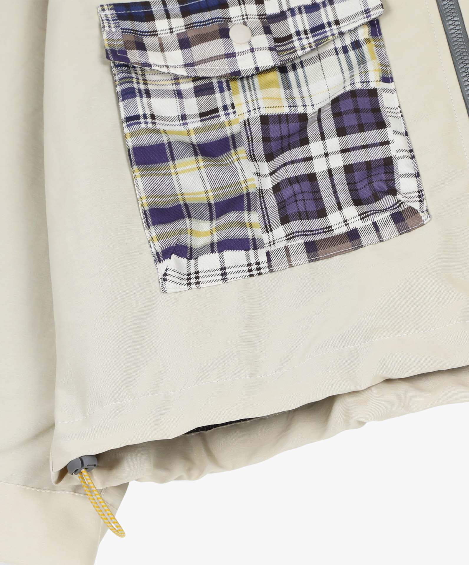 Boxy Swing Jacket - Mixup - Cream Mix