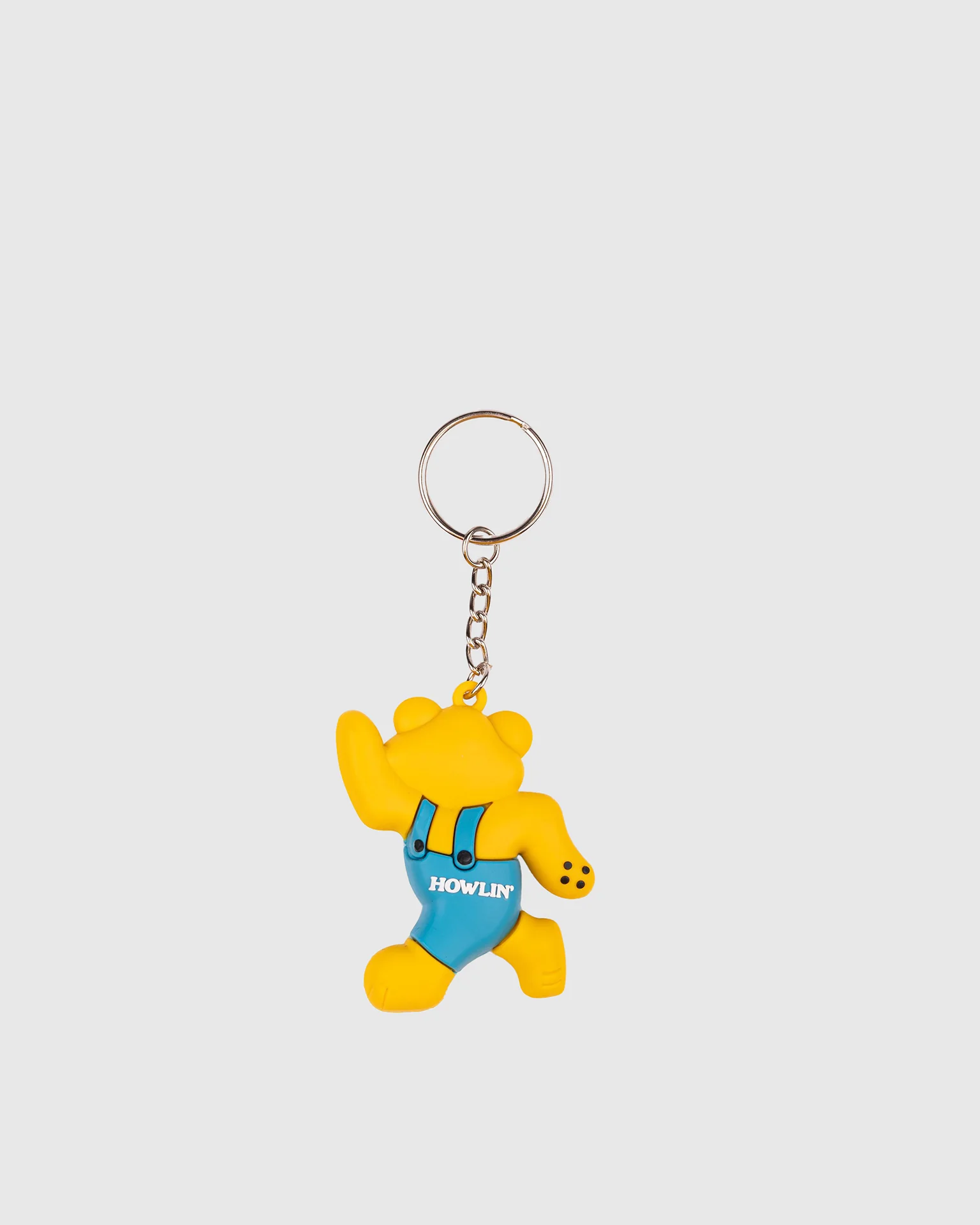 Shaggy Bear Keychain