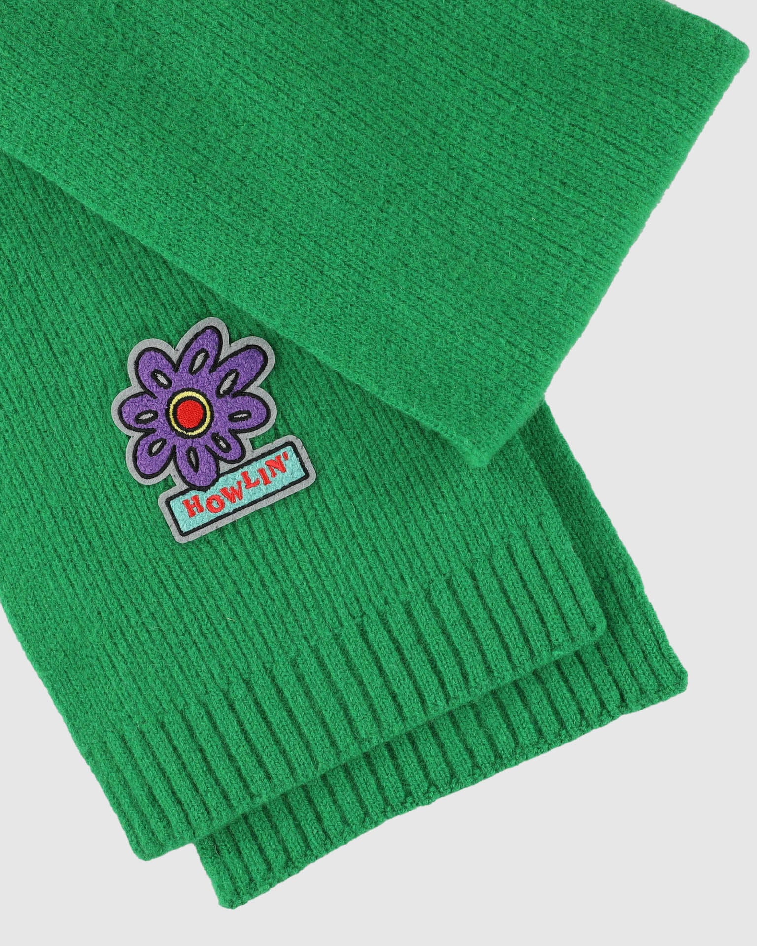 Flower Scarf - Green Delight