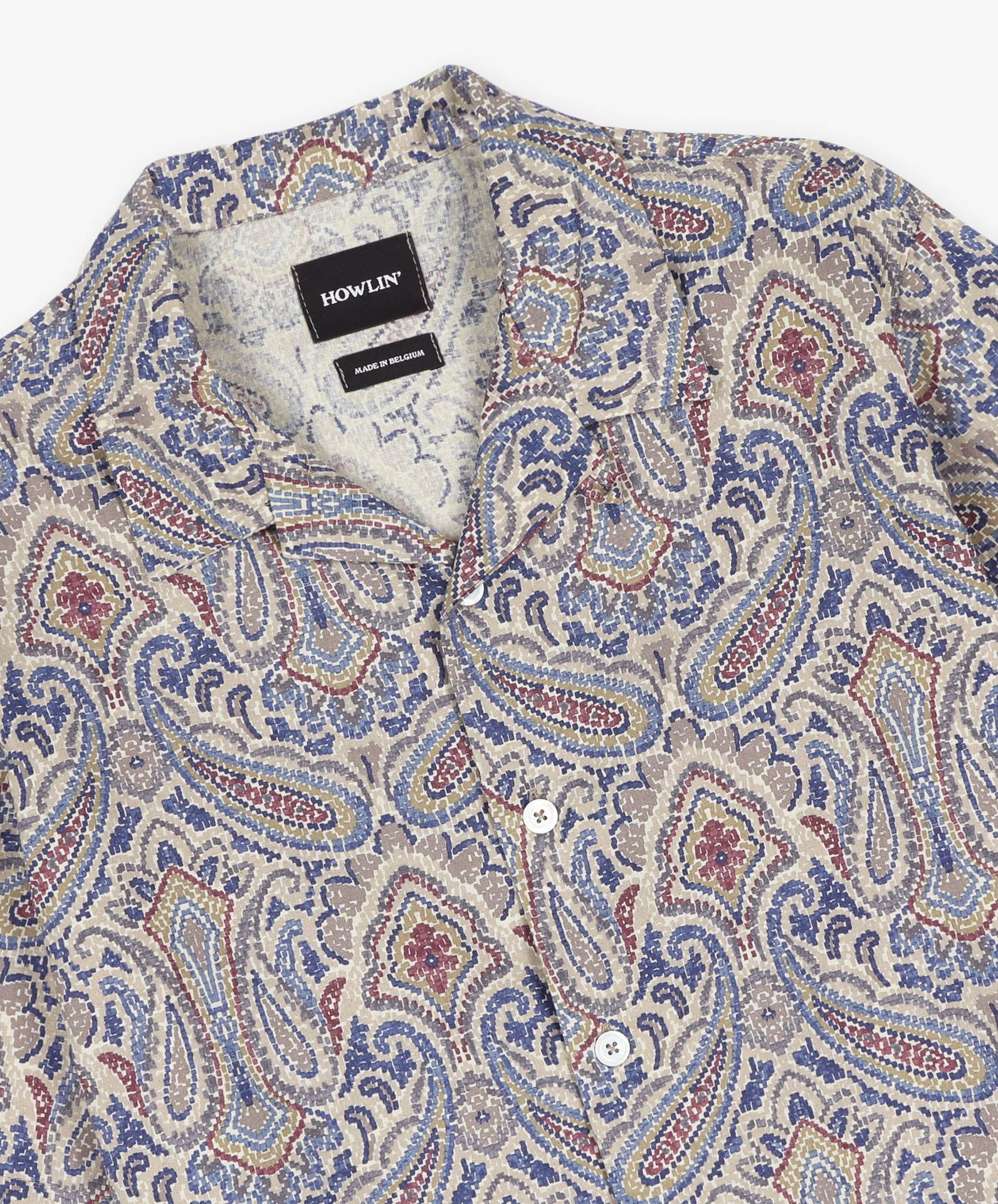 Cocktail D’Amore Shirt - Sand Psych Paisley