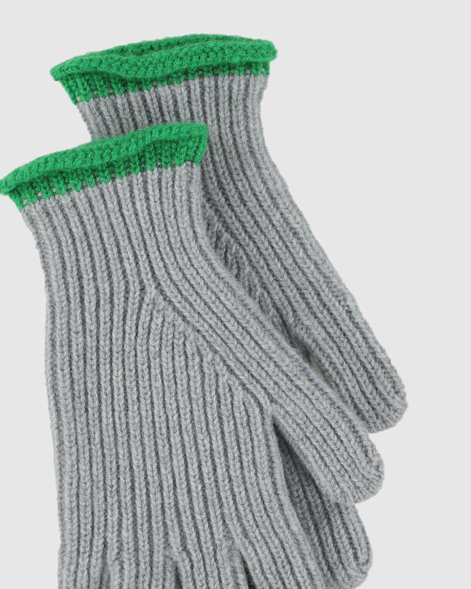 Wind It Up Ribbed Gloves - Stormy