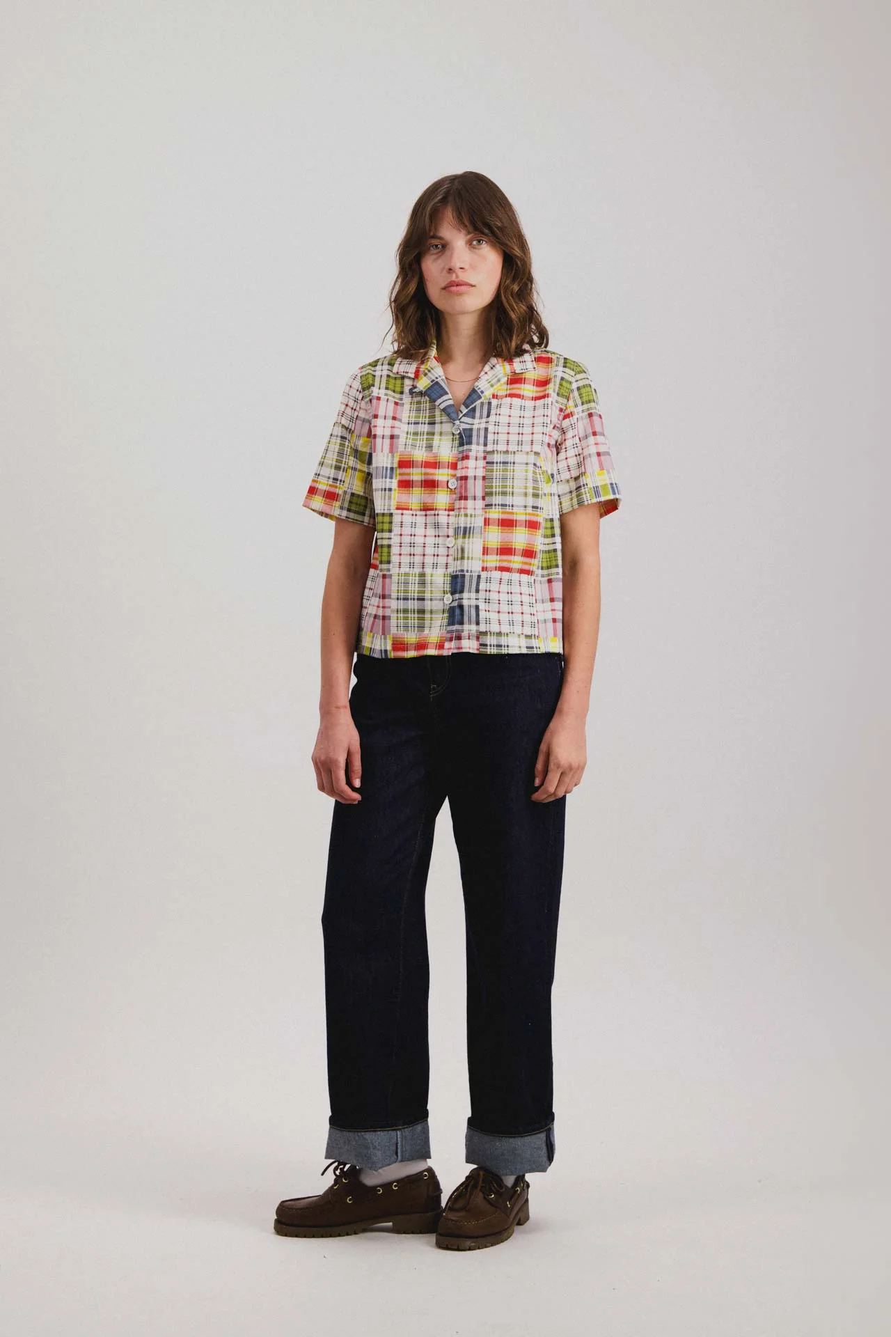 Cocktails for the Girls shirt - Fantasy - Tropical Madras Mix (Women)