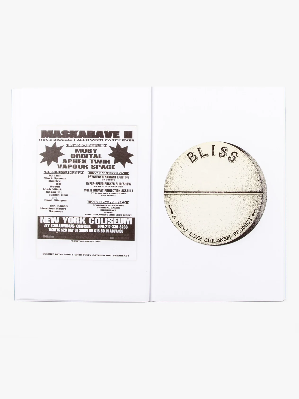 New York Rave Flyers, Volume 2, 1990 - 1995