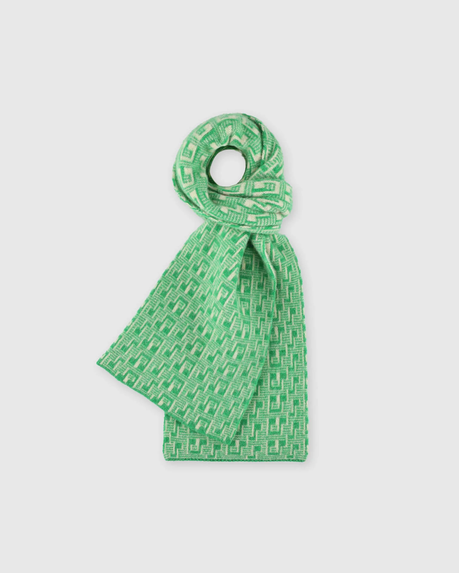 Music Lover Scarf - Green Delight