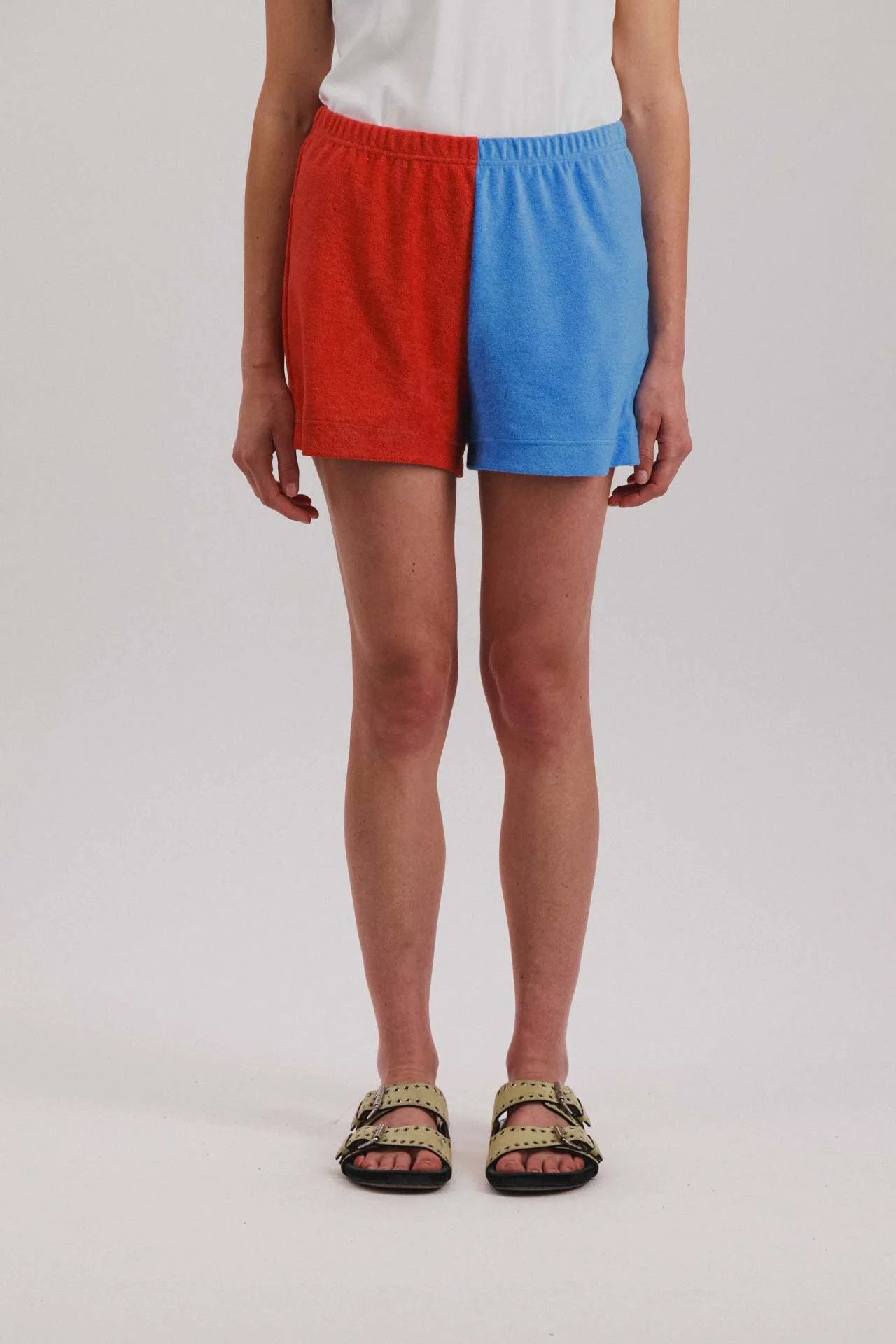 Flaming Grooves Shorts - Red Fire (Women)