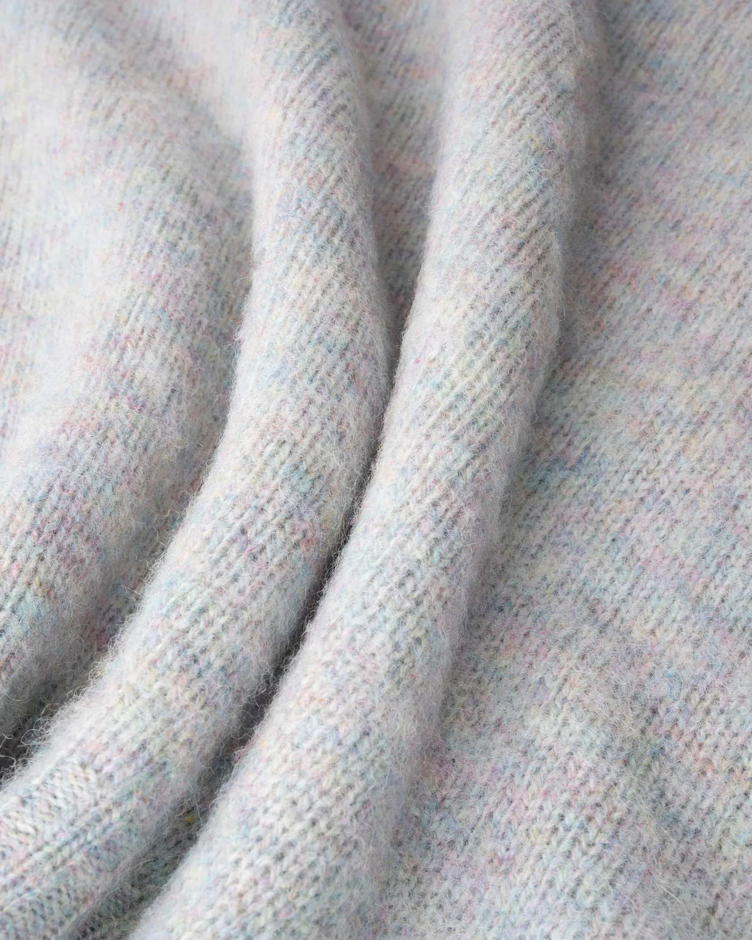 Shaggy Bear Cardigan - Galaxy