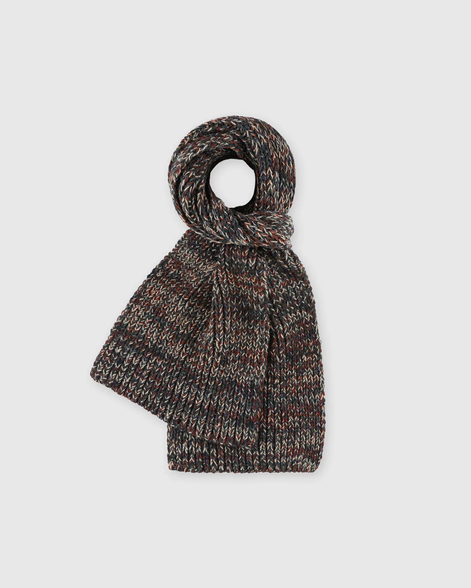 Marled Fantasies Scarf - Navy Mix