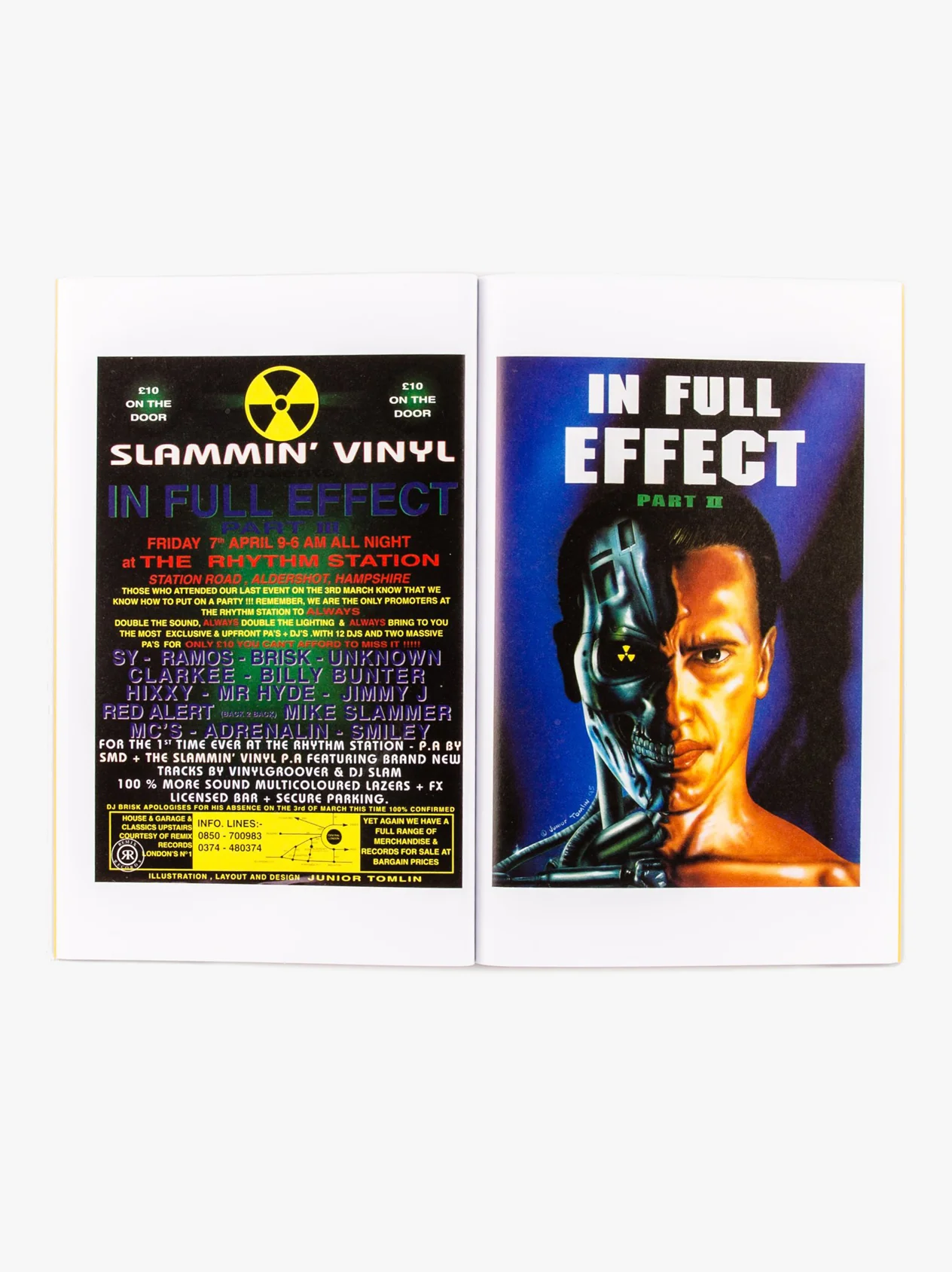 U.K. Rave Flyers 1991 - 1996