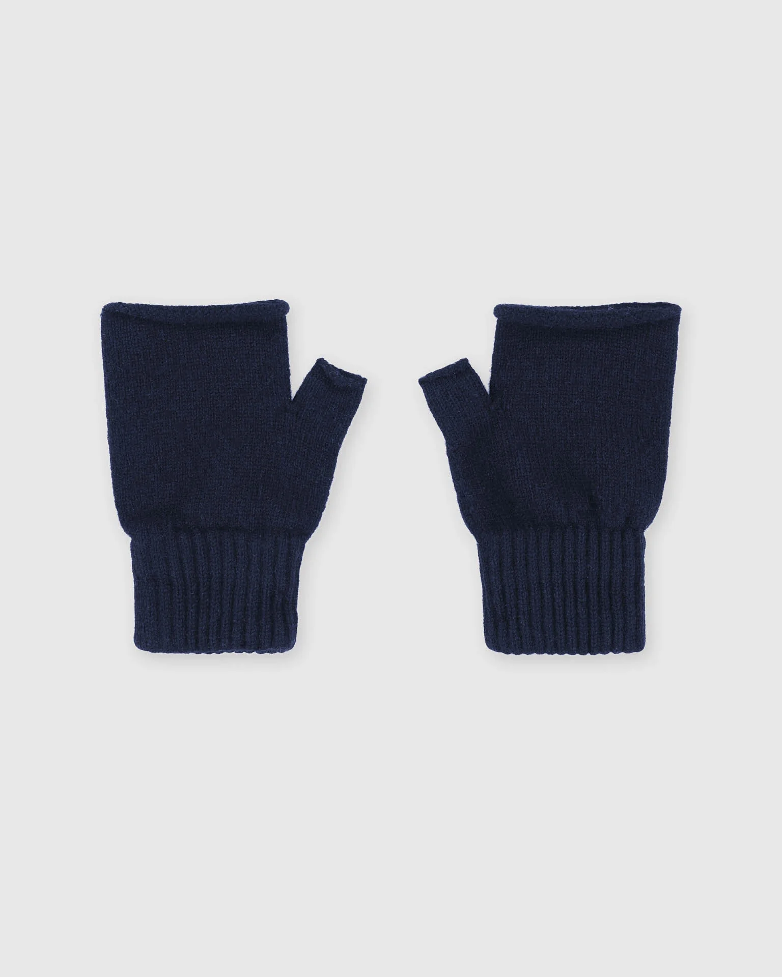 Mittens No Fingers - Navy