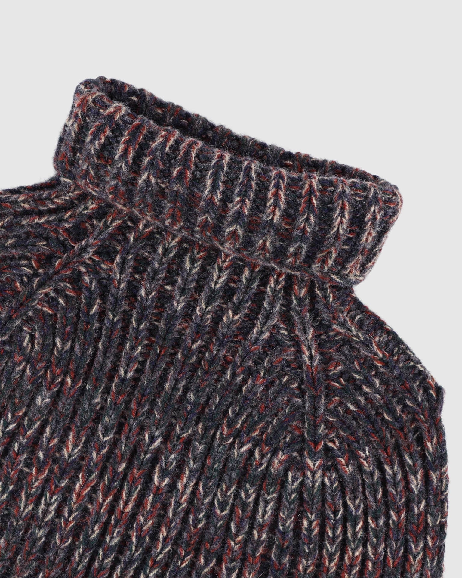 Marled Fantasies Collar - Navy Mix