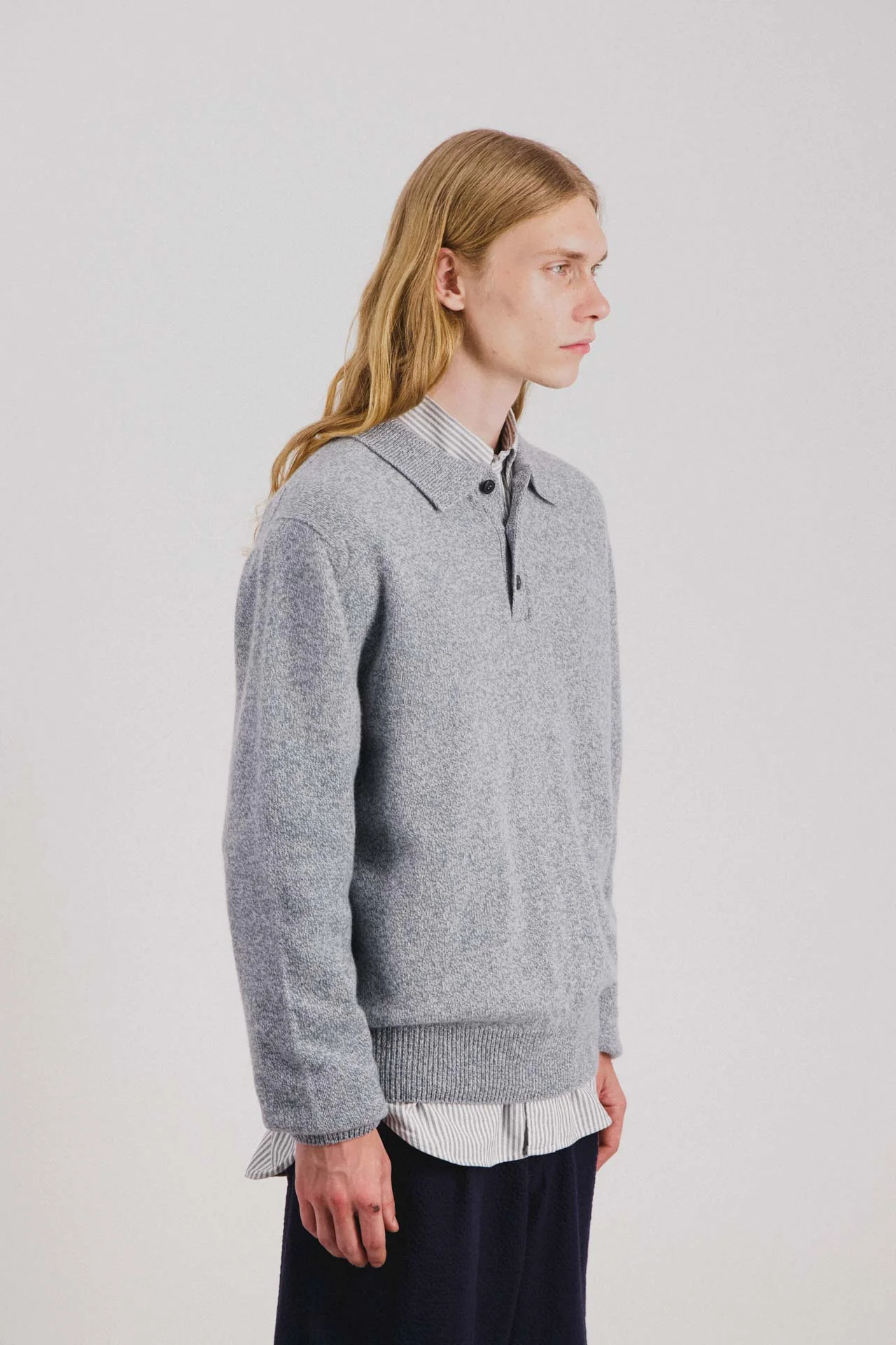 Dance of the Polo Knit - Sky Mix