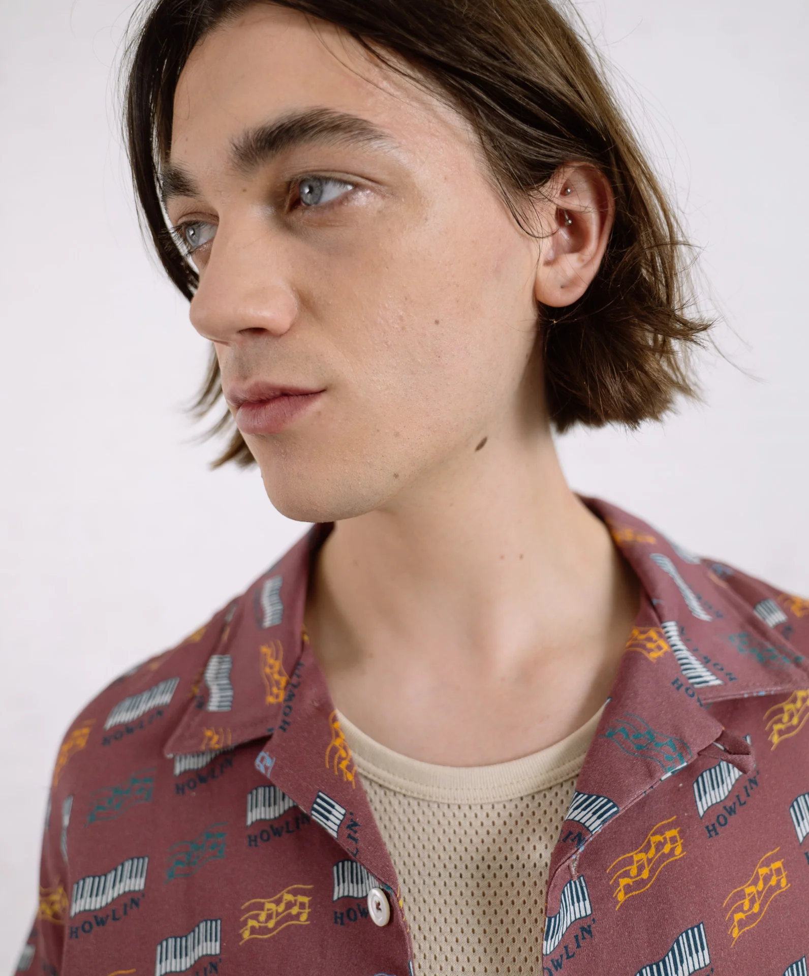 Cocktail D’Amore - Vino Howlin' Piano Hemp Print