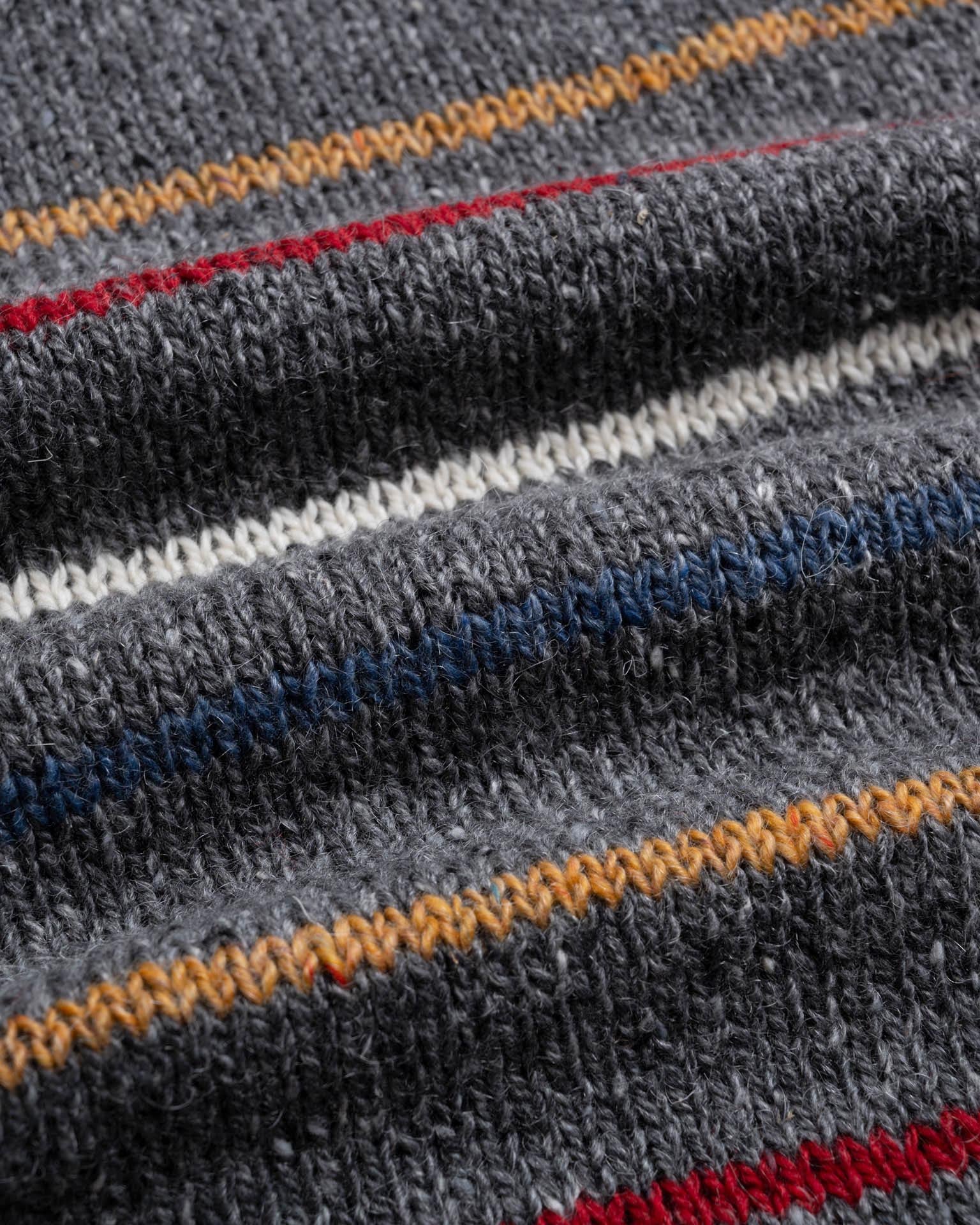 Six Blade Knit - Charcoal