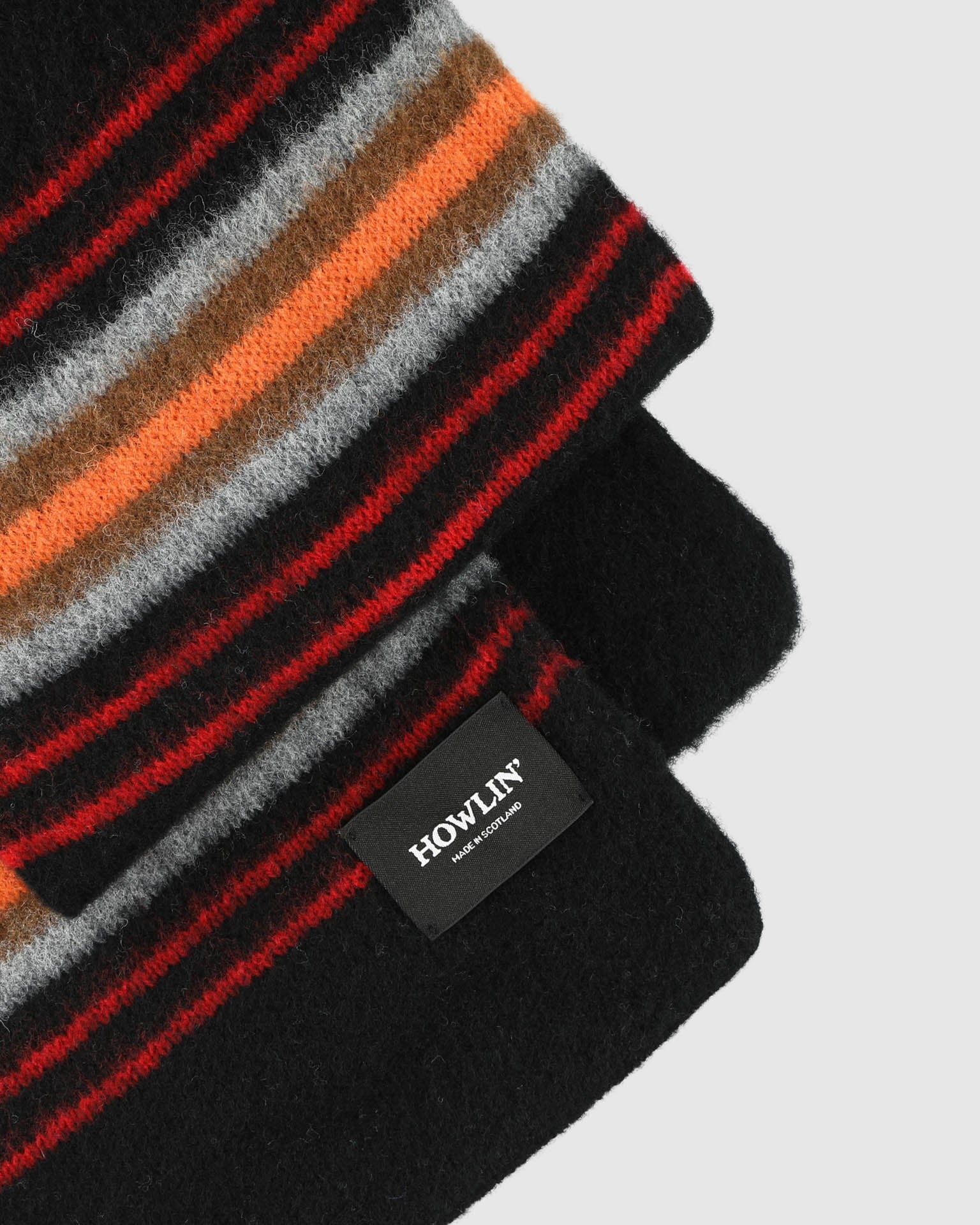 College Fun Scarf - Black