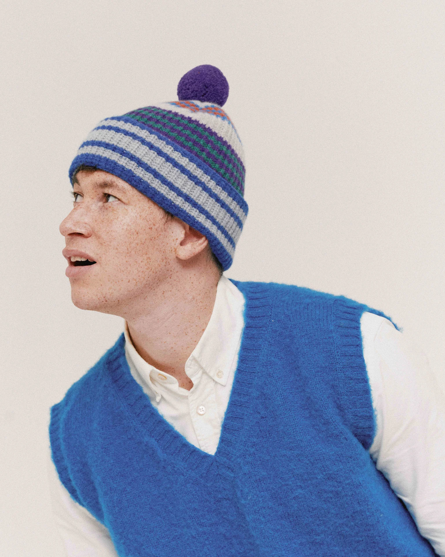 Slow Hat - Blue Cosmos