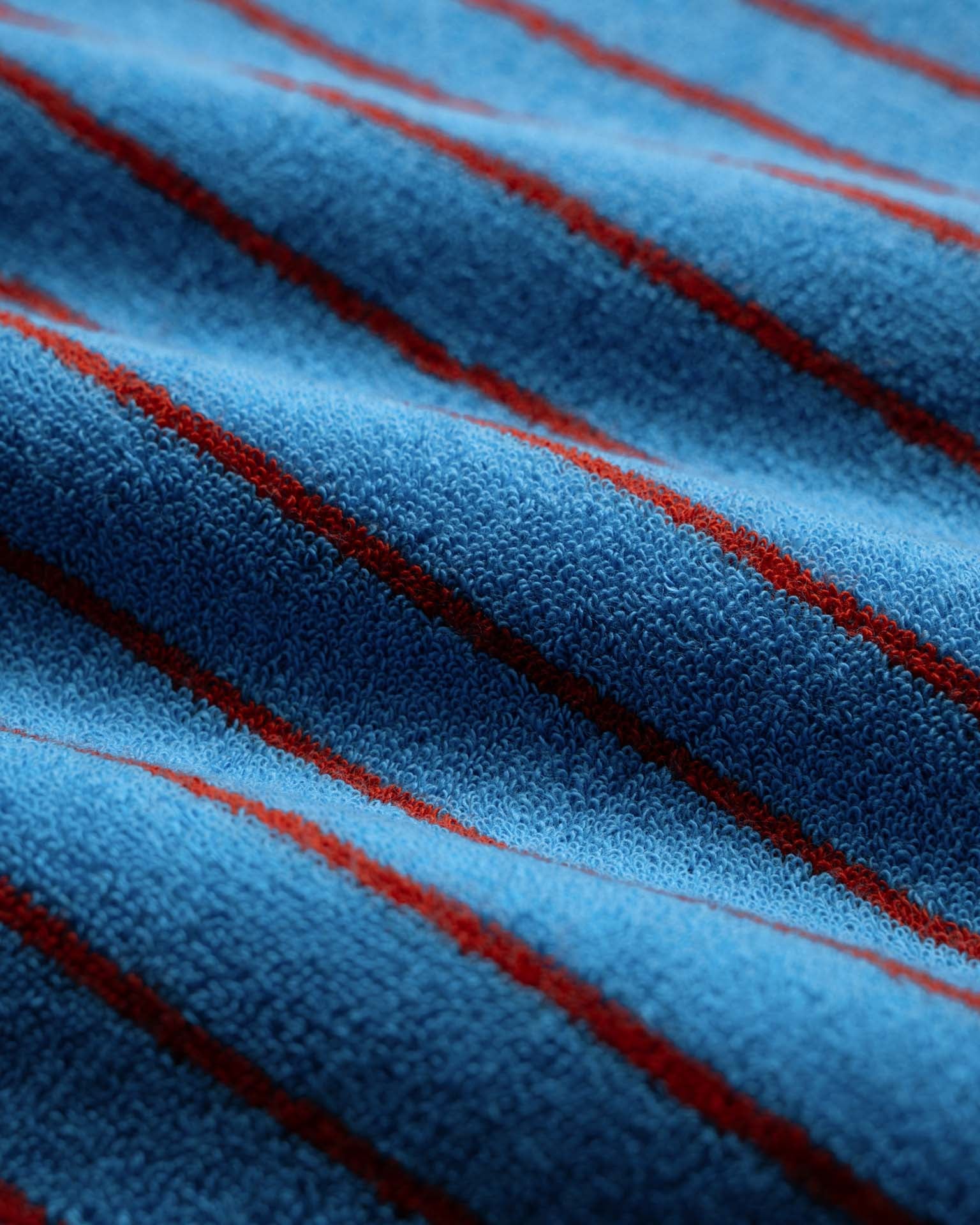 Towel Shorts - Striped - Liquid