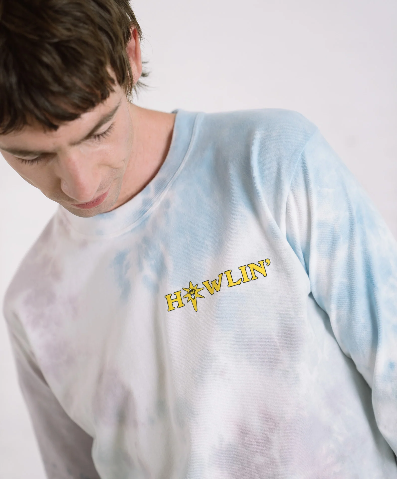 Howlin' Tie Dye T-shirt - Long Sleeve - Summer Mix