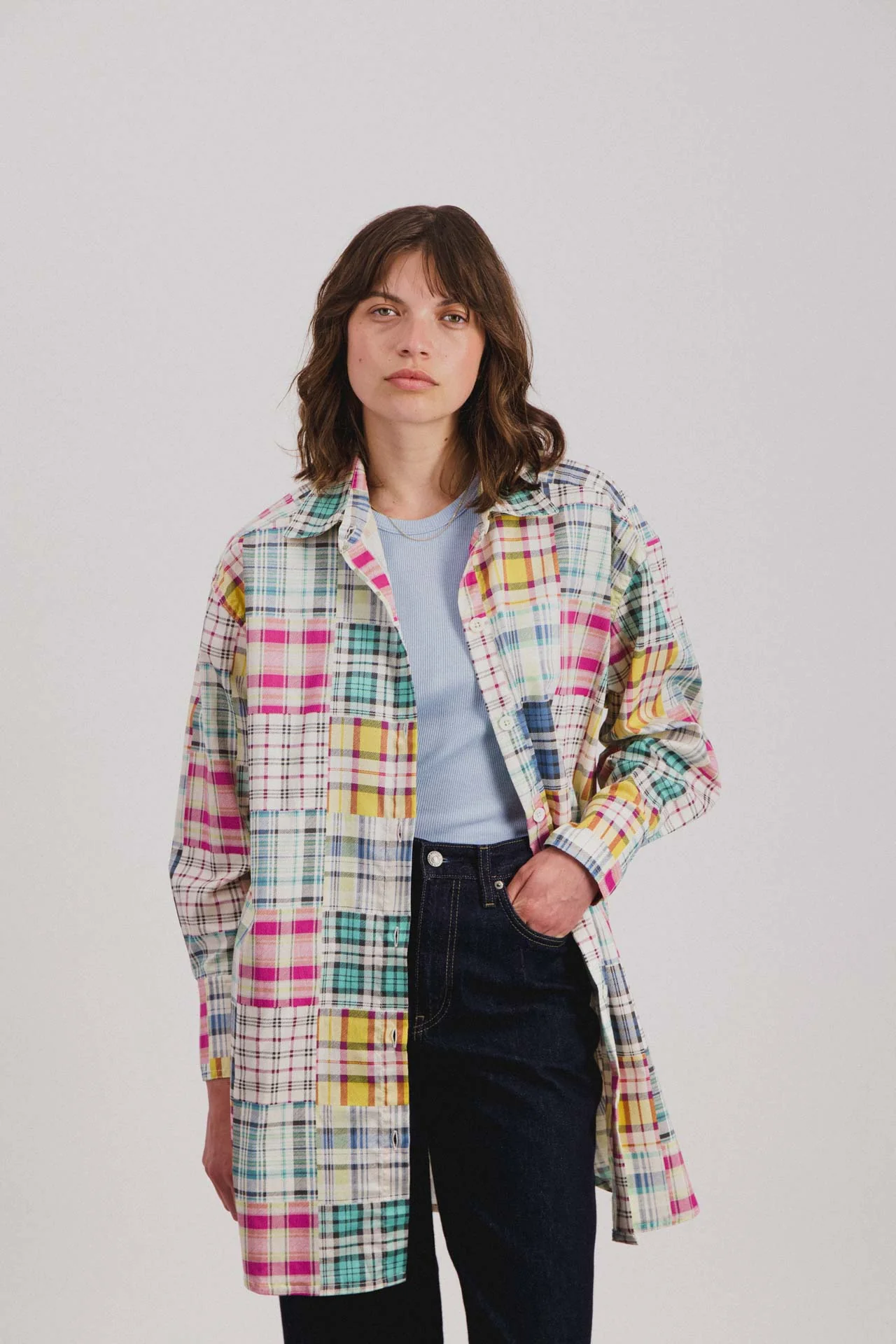 Big Lovely Shirt - Fantasy - Astro Madras Mix (Women)