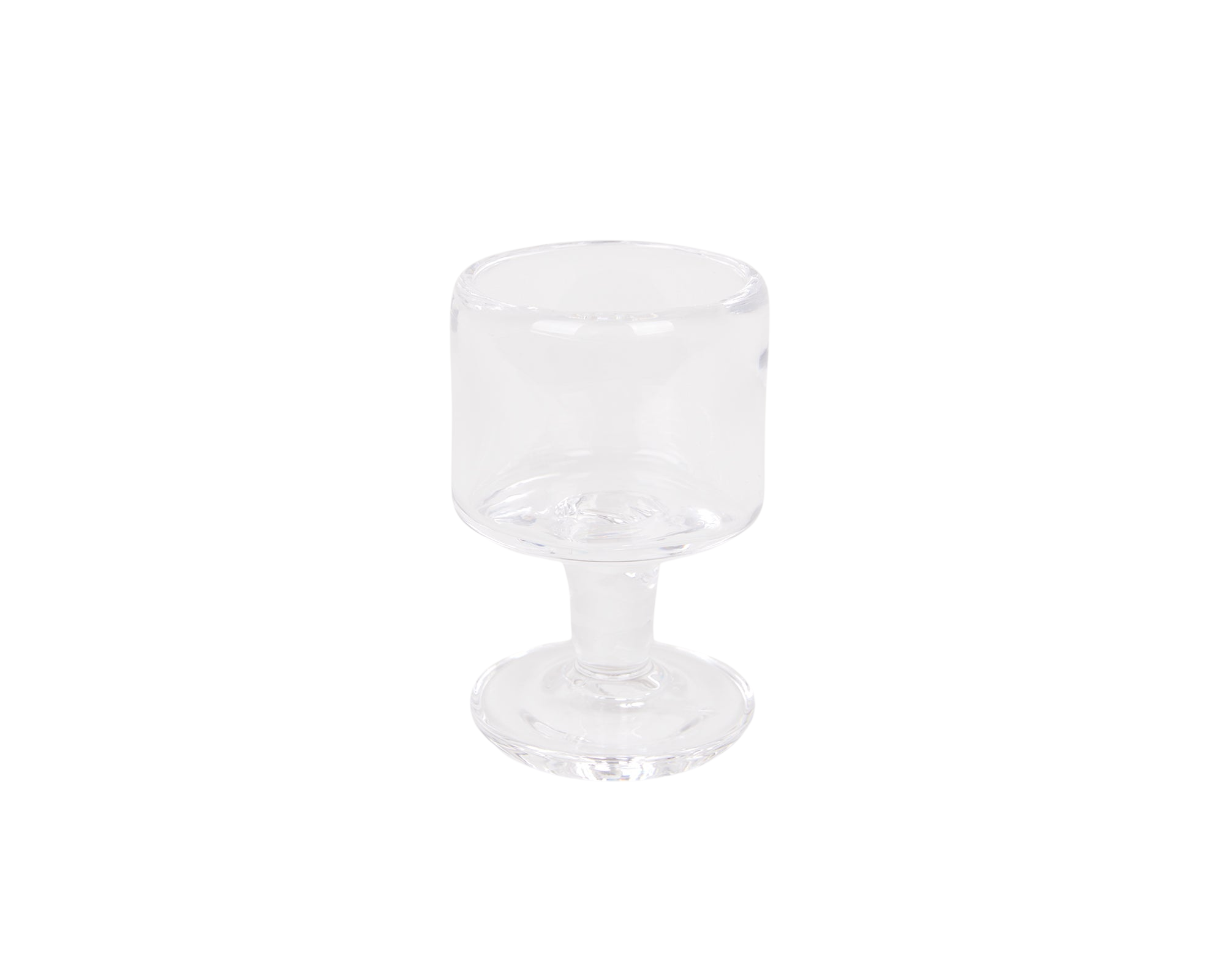 0405 Stem Glass Set of Four | Clear | Small