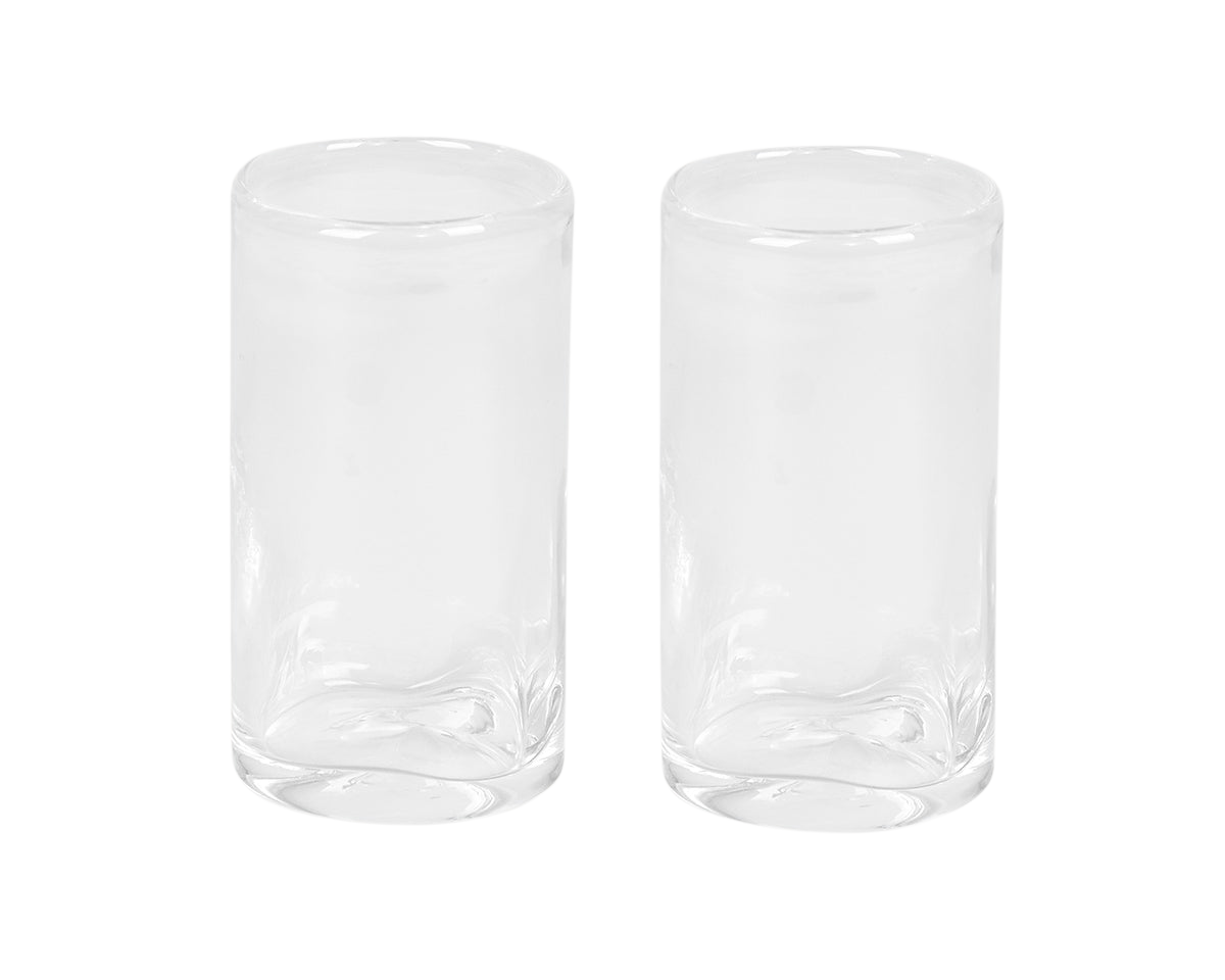 0405 Glass Set of Two | Clear | Medium
