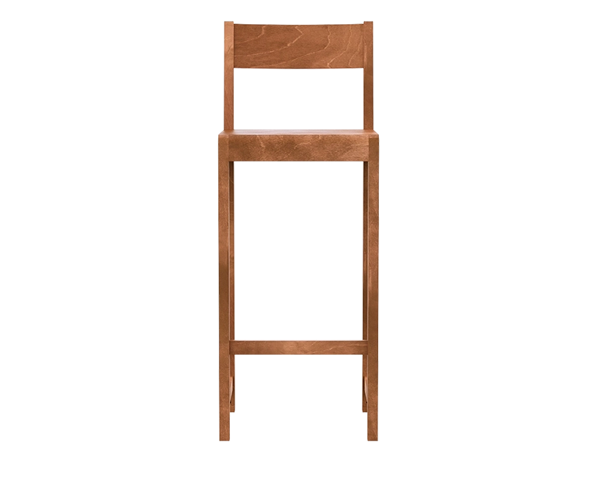 Bar Chair 01 | Warm Brown Birch | H76