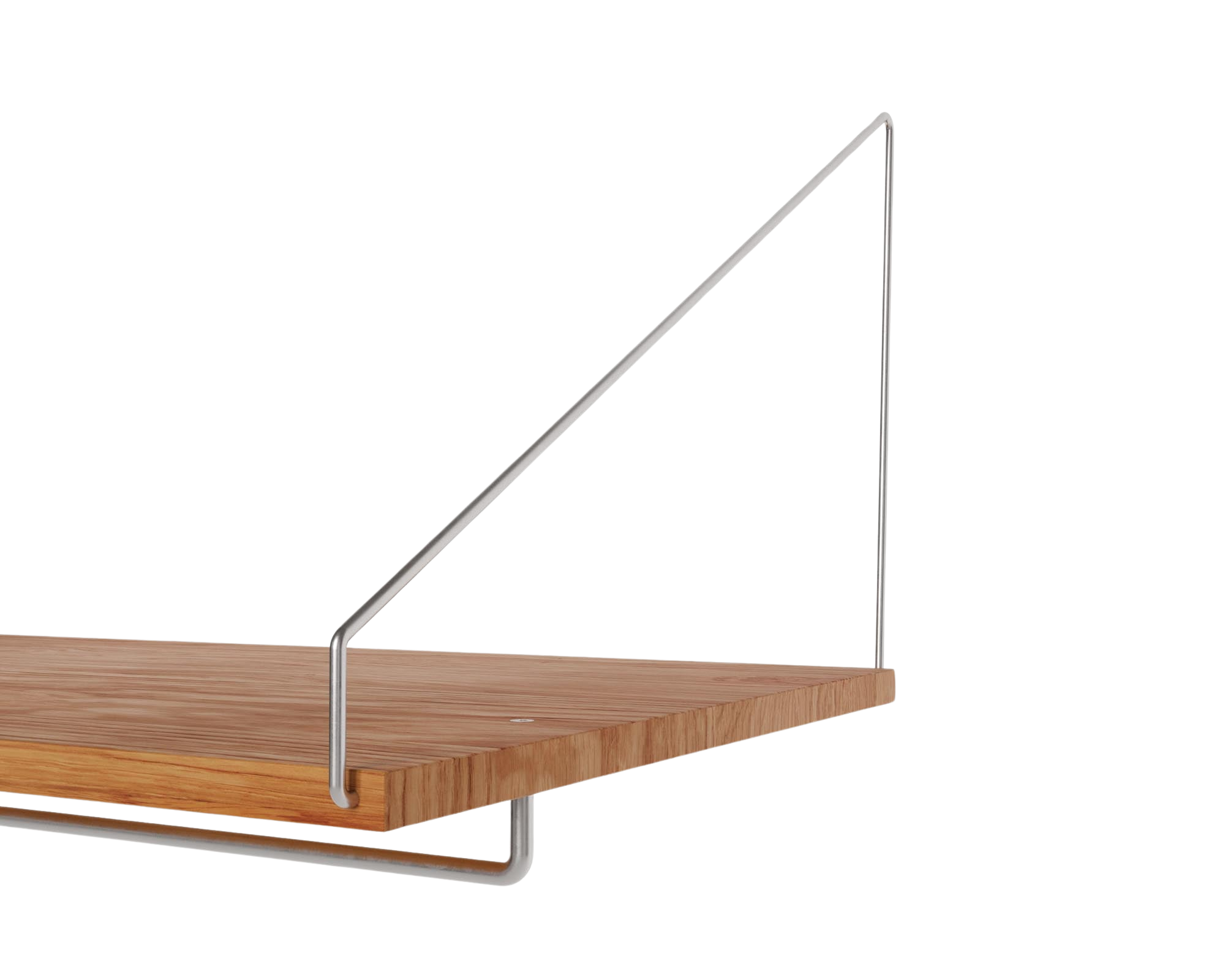 Library Hanger Shelf | Natural Oak | D40 / W80