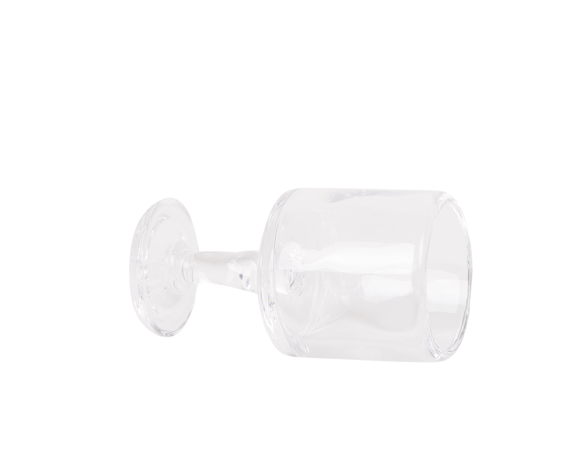 0405 Stem Glass Set of Four | Clear | Medium