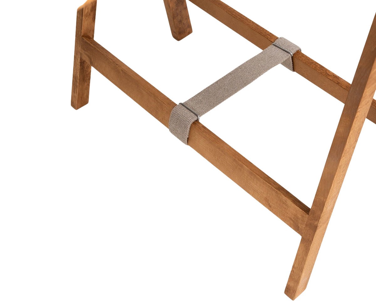 Folding Flat Table Trestles | Warm Brown Birch