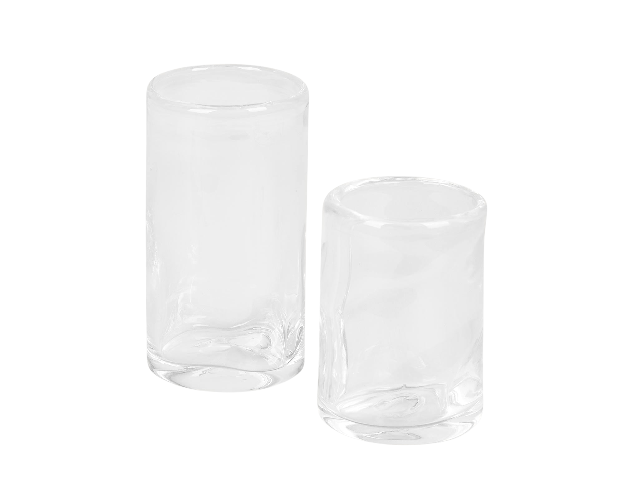0405 Glass Set of Two | Clear | Medium