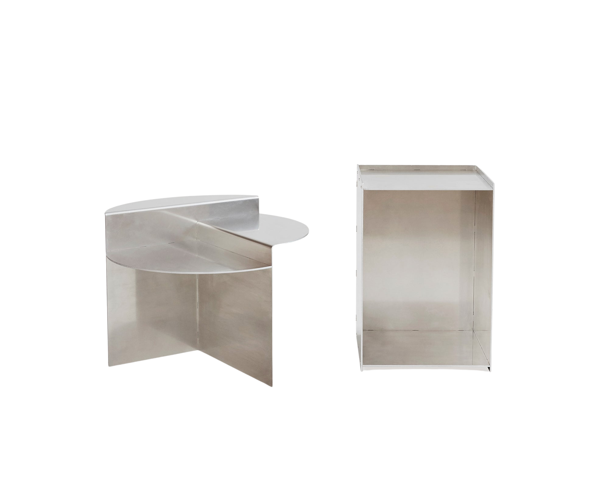 Rivet Side Table | Aluminum