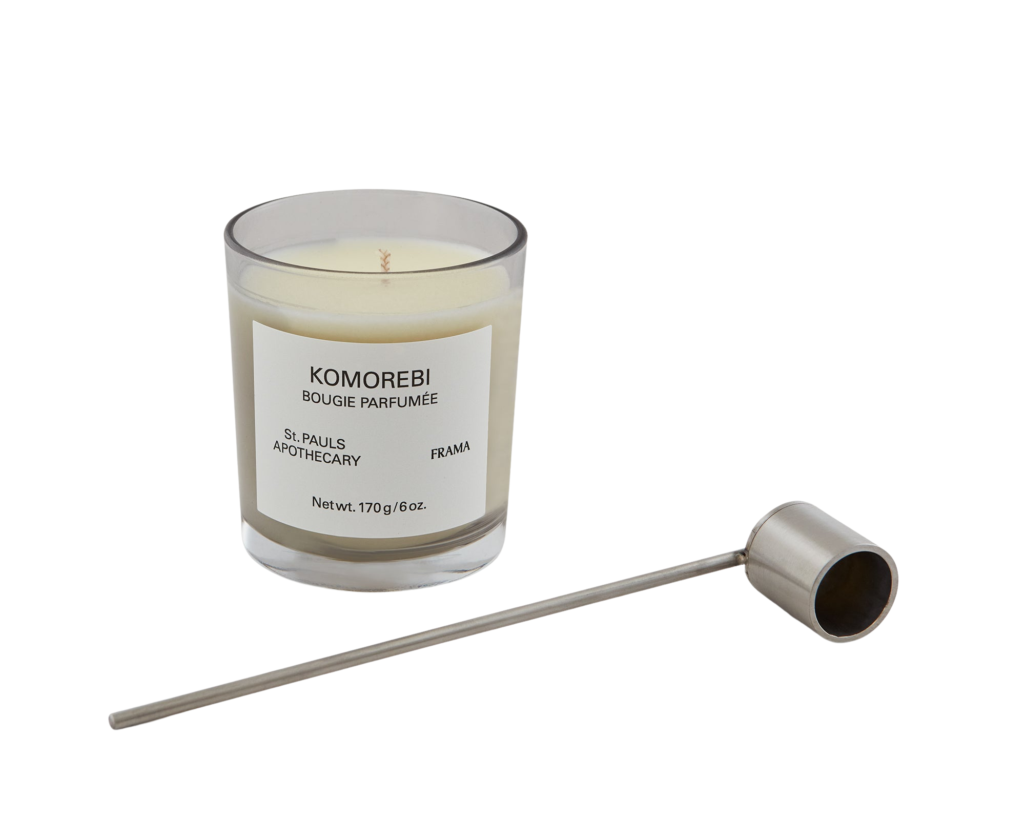 Scented Candle + Candle Snuffer | Komorebi | 170 g