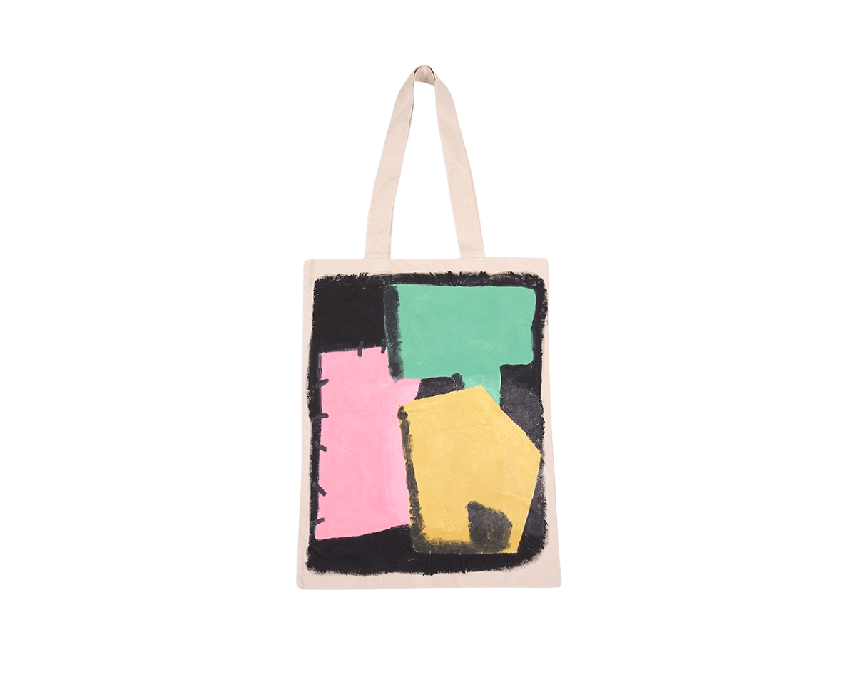 Toogood x FRAMA | Tote | Painted Canvas Yellow + Green + Pink