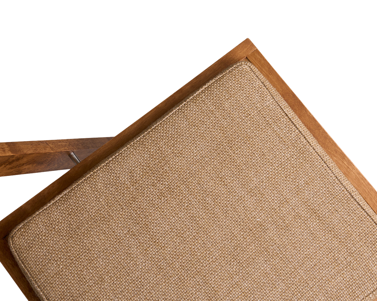 Folding Flat Chair Cushion | Camel