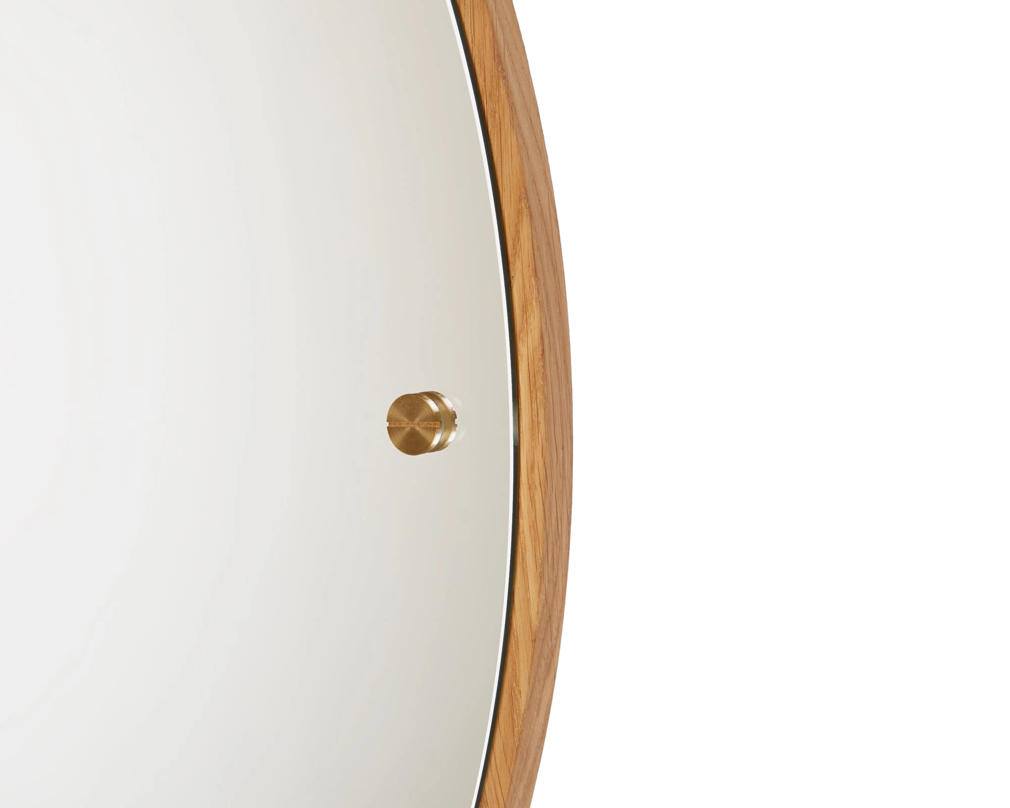 CM-1 Circle Mirror | Natural Oak | Large