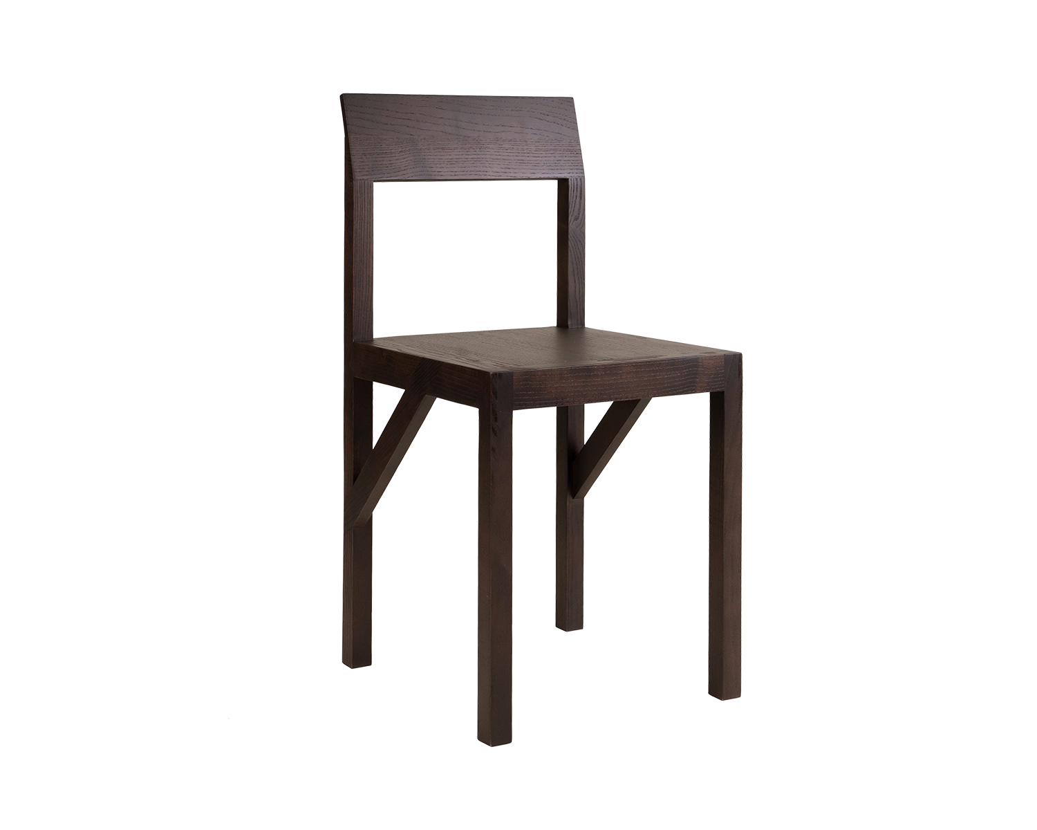 Bracket Chair | Dark Brown Ash