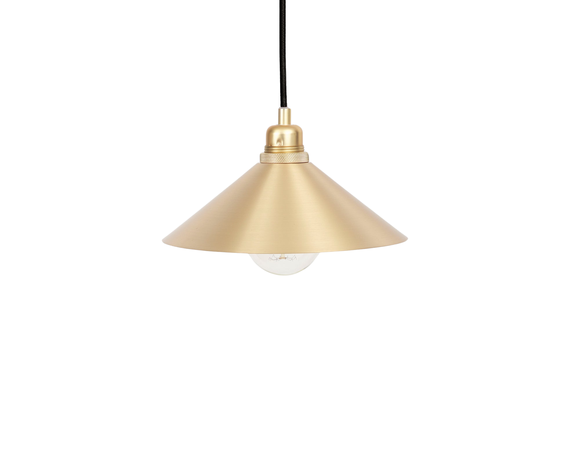Cone Shade | Brass | Small