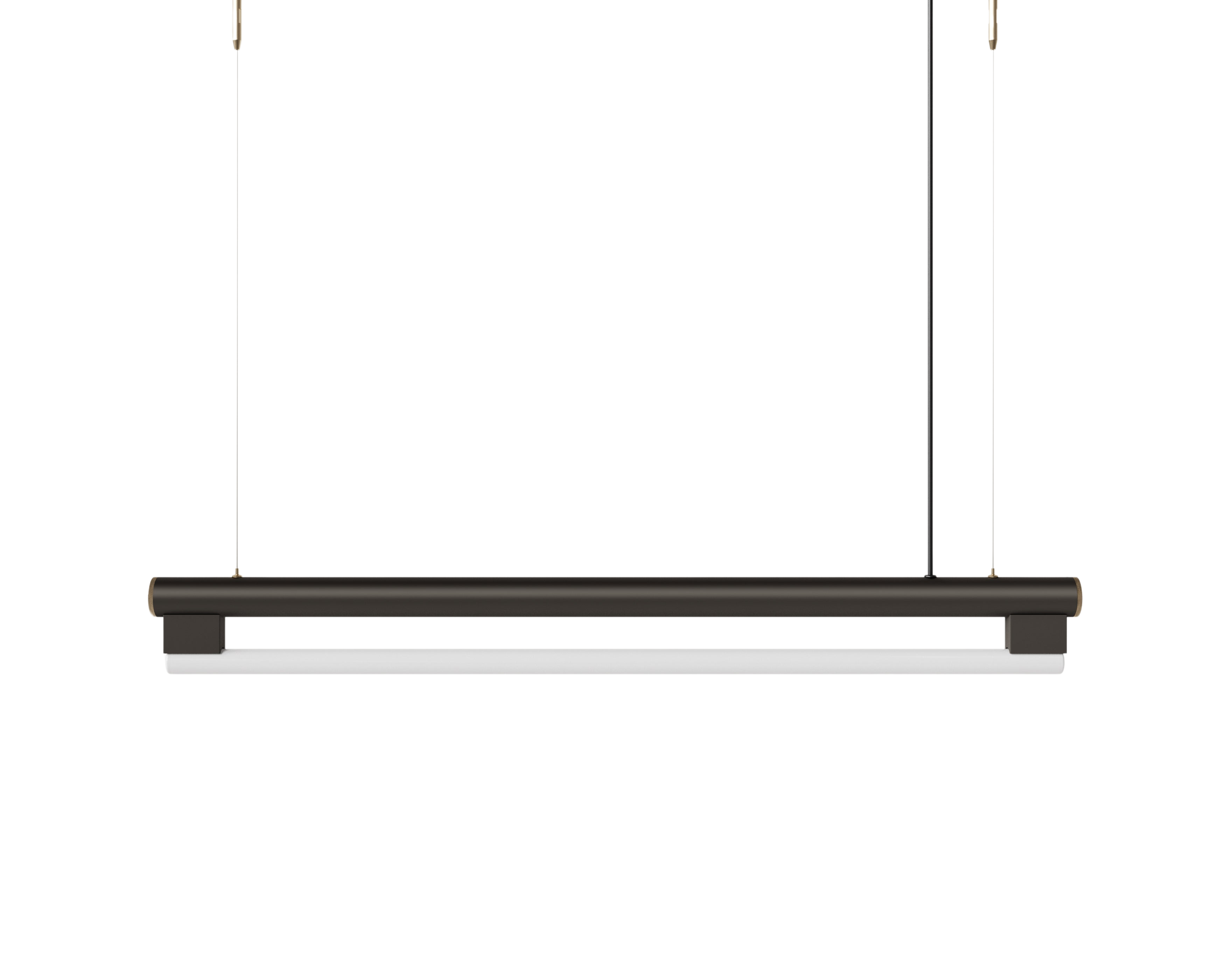 Eiffel Pendant Light | Gunmetal Steel | Single 1000