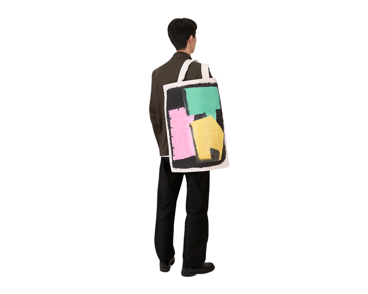 Toogood x FRAMA | Tote | Painted Canvas Yellow + Green + Pink