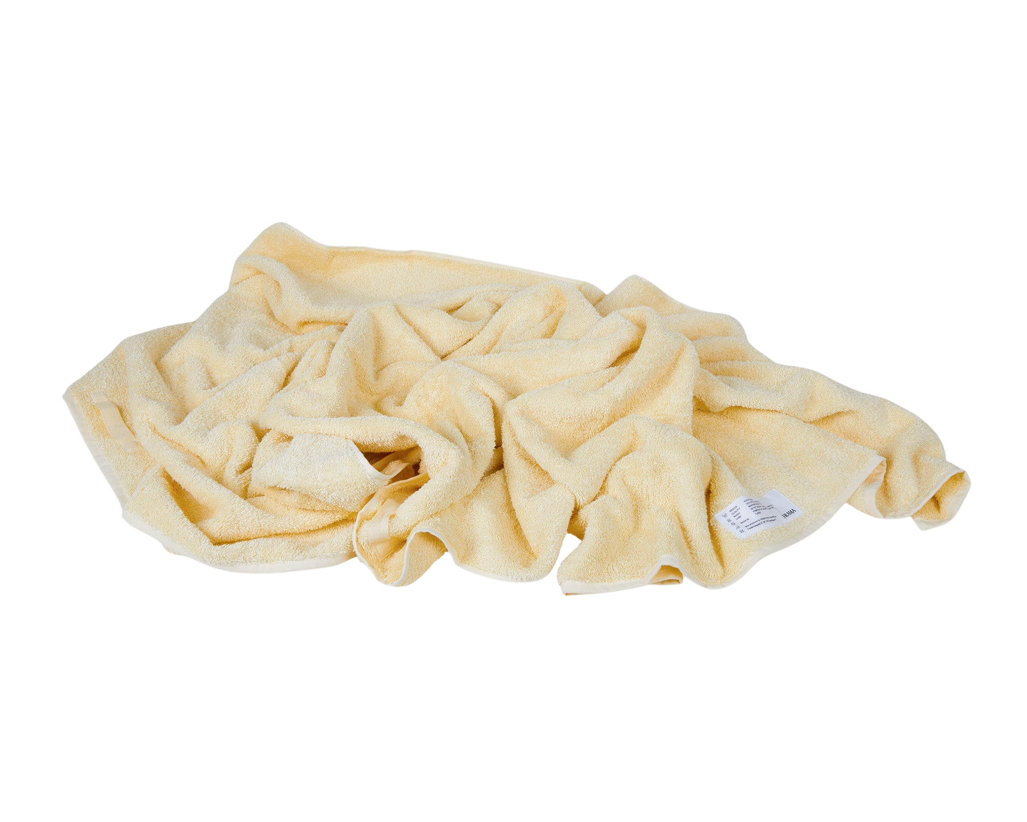 Heavy Towel | Pale Yellow | Bath Sheet