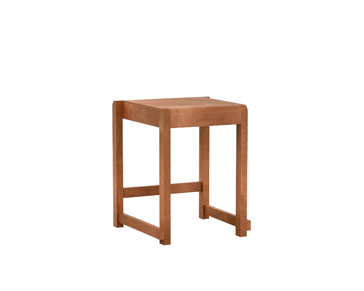 Low Stool 01 | Warm Brown Birch