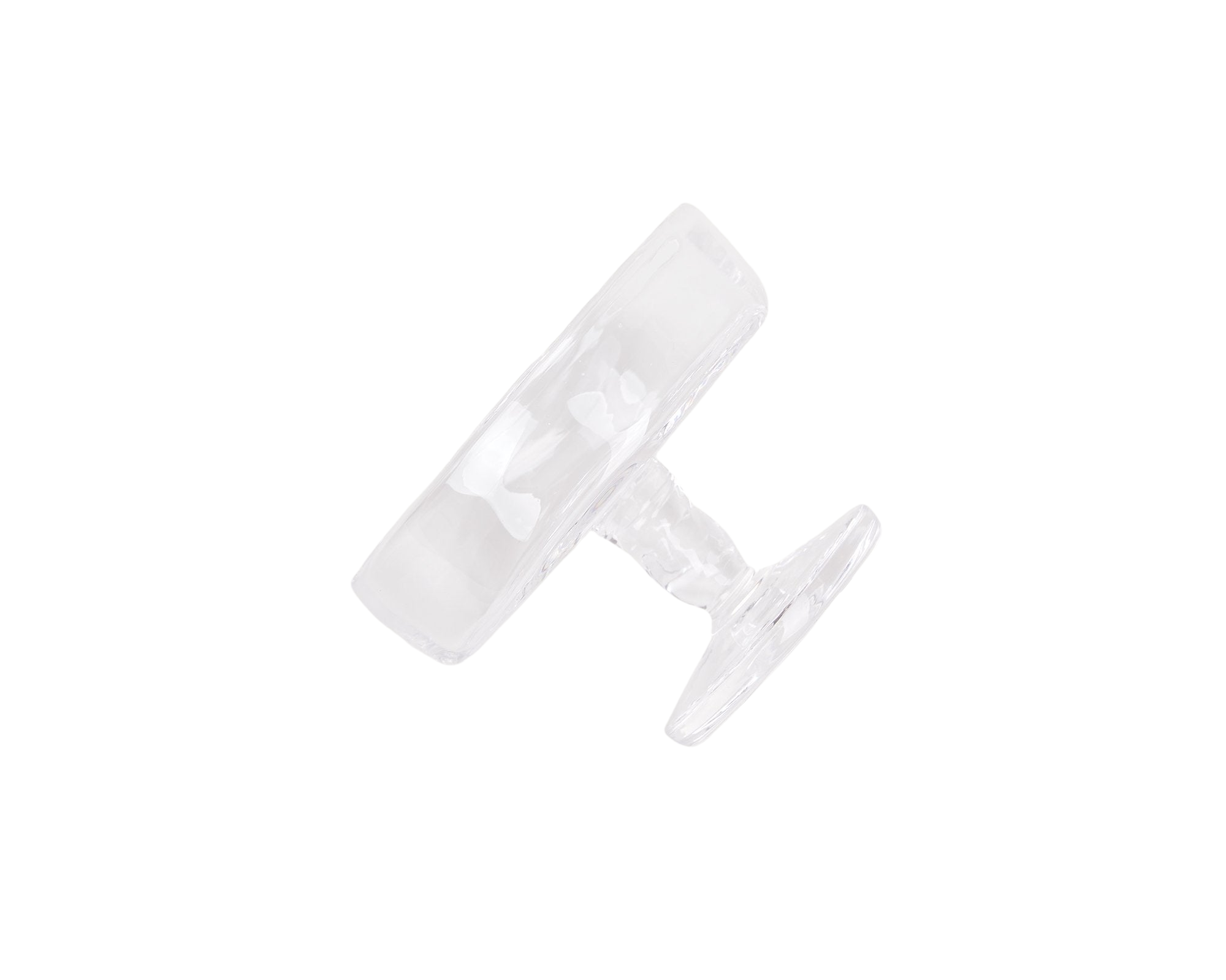 0405 Stem Glass Set of Two | Clear | Wide